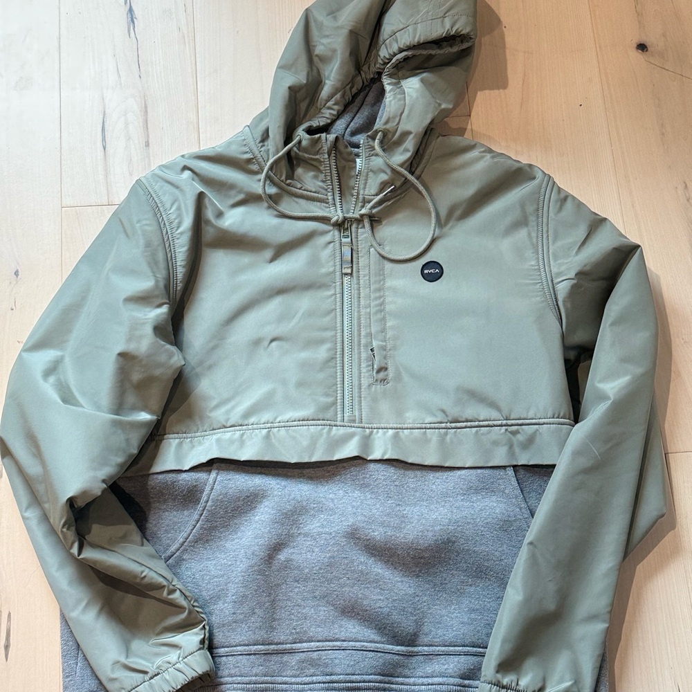 RVCA Men’s Cascade Anorak Hooded Pullover
